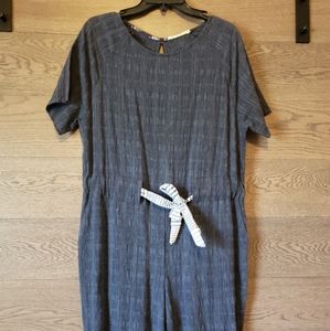 Dolan x Anthropologie Blue Jumpsuit